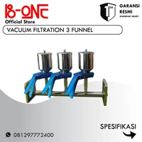 Vacuum Filtration SS Manifold 3 Funnel