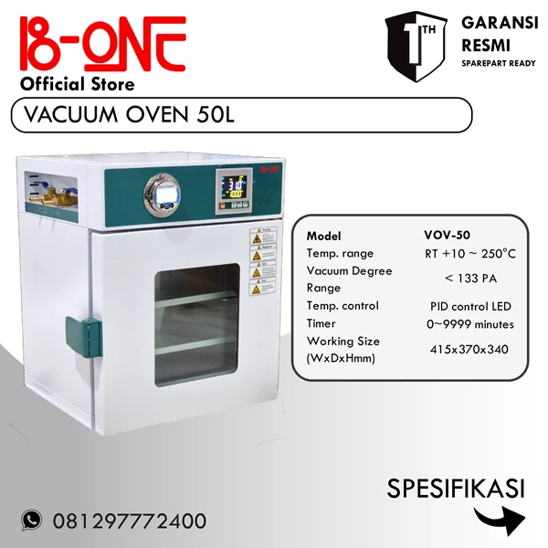  Vacuum Oven - 50 Liter