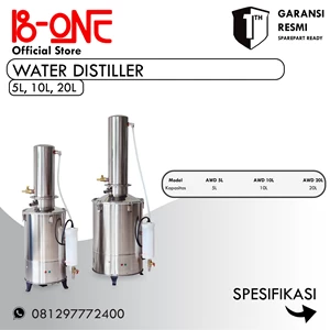 Stainless Steel Analog Water Distiller Aquadest
