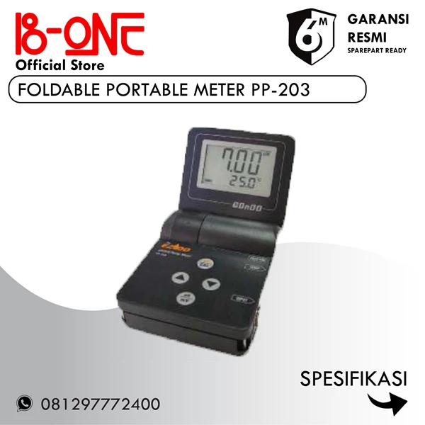 Portable pH Portable pH Meter - PP 203 