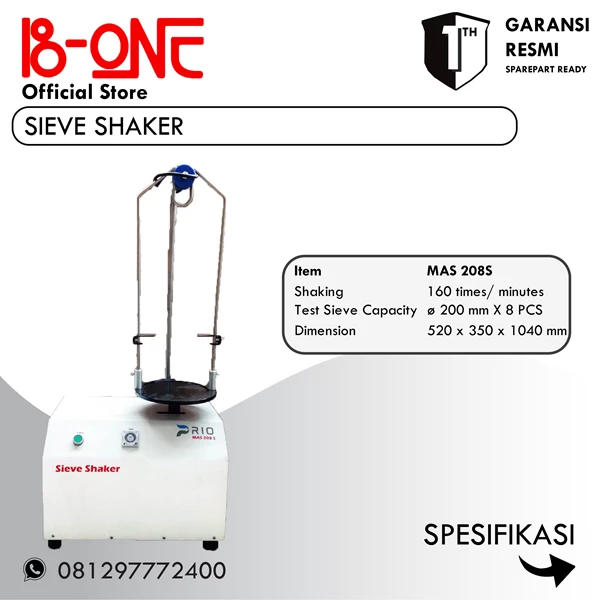 Sieve Shaker 450 W 160 Times/Minute