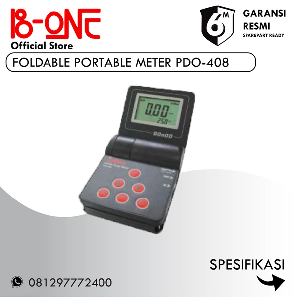 Foldable Portable Dissolve Oxygen DO Meter - PDO 408