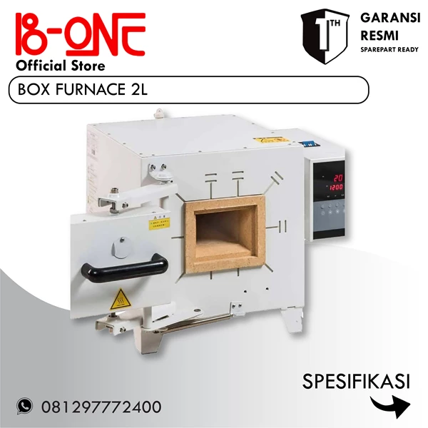 Box Furnace - 2L - Suhu 1200C